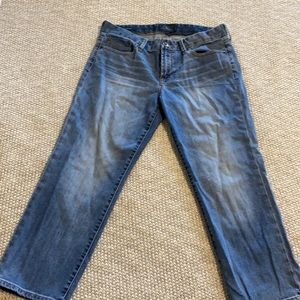 lucky brand sweet crop jeans